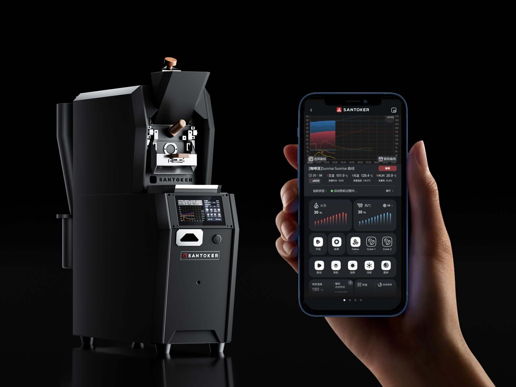 Santoker RX300 (100-300g/batch) – Når kun det absolutte topniveau er godt nok - BloomVik