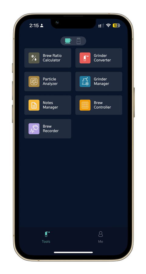 CoffeeOS Tools hos Home Roast